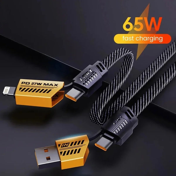 4 In 1 Multi USB PD Charging Cable