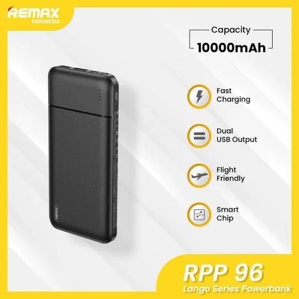 REMAX 10000mAh 2USB Power Bank RPP-96