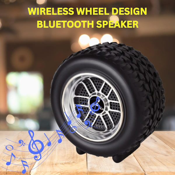 Wheel Shape Bluetooth Speaker Model X-501